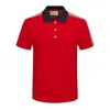 Мужская модная рубашка поло Дизайнерская рубашка-поло Роскошные итальянские футболки с коротким рукавом Повседневная летняя футболка Доступны различные цвета Размер M-3xl