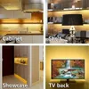 Новизные предметы DC 5V USB Motion Backlight Led Light Light Strip Strip Sweep развертывание на датчике телевизионной кухни под шкафной лампой