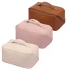 化粧品バッグケース新しい大容量旅行コスメティックバッグ多機能トイレットキット女性ポータブルメイクアップブラシオーガナイザーポーチストレージハンドバッグZ0504
