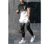 Tute da uomo Set casual da uomo Animal Tiger 3D Print Jogging Sportwear Tuta Trend Tshirt Suit Pantaloni a maniche corte Graphic Designer Set 230503