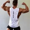 Herren Tanktops Marke Just Gym Bekleidung Fitness Seiten abgeschnitten T-Shirts Dropped Armholes Bodybuilding Workout Ärmellose Weste 230504