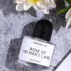 Byredo 향수 향기 스프레이 Bal d 'Afrique 집시 물 Mojave Ghost Blanche Open Sky 100ml 고품질 빠른 배