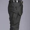 Мужские брюки Multiplecteckemotice Tactical военная акушкона Softshell Осенняя зимняя флисовая тренировка камуфляжные брюки 230504