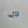 Löst diamanter Emerald Cut 10x8mm 41 S 100 Natural Sky Blue Topaz Loose Gemstone For Fashion Earring Ring Making 230503