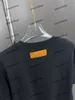 xinxinbuy Männer Designer T-Shirt 23ss Taschenbuchstaben drucken Kurzarm Baumwolle Frauen schwarz weiß blau M-3XL