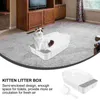 Boxes Litter Cat Box Potty Corner Pan Tray Triangle Scoop Clothhamster Furniture Bedpan Durable Bedding Bunny