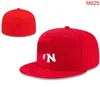 2023 Hats de beisebol masculino Sox LA Classic Red Black Color Hip Hop Los Angeles Sport Full Fecht Fecht Fecht Design Caps Chapeau 05 Stitch Heart "Série" "Love Hustle Flowers