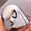 Athletic Outdoor All White Kids Sneaerks for Girls Soft Bottom Anti-slippery Boys Shoes Sneakers 2021 Casual tenis shoes Kids Sports Shoes E11153 AA230503