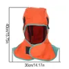 Welding Helmets Full Protective Hood for Men Washable Breathable Neck Cover Flame-Retardant Cap 230428