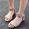 Sandalen Kinderschuhe für Mädchen Sommer Sandalen Kinder Erwachsene Sandalen Enfants Schule flacher Schuh für Mädchen Mutter 230503