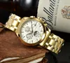 ساعات المعصم للرجال 2023 New Mens Watches Six Needles Automatic Mechanical Watch TIS 1853 Top Top Fuckury Brand Strap Men Men Fashion Moant