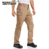 Pantalones de hombre TACVASEN Rip-stop Cargo Pants Pantalones de trabajo de hombre de longitud completa Caza táctica Senderismo Pantalones militares del ejército Pantalones de entrenamiento 230503