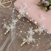 ヘアクリップベビーブライスパールヘッドバンド花嫁結婚式のシンプルハンドワークヘアバンドガール