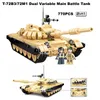 Blocks Sluban WW2 Military The King Tiger Heavey Tank Army Soldiers Building Panther Bricks Toys for Boys Gifts STRV 103 230504