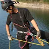 Klättringsele Xinda Camping Half Safety Belt Rock Climbing Outdoor Expanding Training Half Harness Protective Supplies Survival Equipment 230503