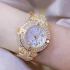 Armbandsursläge Frauen Uhr Mit diamant Silber Damen Top Luxus Marke Casual Armband Uhren Relogio Femininowristwatches