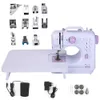 Maszyny Inne Mini Sewing Maszyna Małe maszyny Necech House House Electric Pedal Noc Light Początek wielofunkcyjny