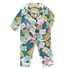 Kleidung Sets Kinder Schlafanzug Frühling Baby Junge Mädchen Kleidung Lässige Nachtwäsche Kinder Cartoon Tops Hosen 2 Stück Kleinkind 230504