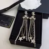 C Earing Designer For Lady Women Fashion CCity Серьги-гвоздики Интернет-популярность знаменитостей званый обед Ювелирные изделия Женские свадебные золотые серьги 5453