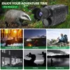 Caméras de chasse HD Caméra de vision nocturne infrarouge Télescope numérique monoculaire avec jour et double usage pour le voyage en plein air 230504
