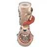 food-grade 100% hand painted material monster Bong Hookahs smoking water pipe made in china glass bongs wholesale