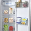 Storage Bottles Translucent Refrigerator Door Organizer Bin Fridge Box Container Home