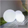 芝生ランプアウトドアガーデンライトボールLEDライトランプランプランプランドスケープデコレーション照明防水スイミングプールフローティングドロップデリバリーDHJKV