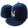 2024 24 Styles NY Letter Baseball Caps Sunscreen Men eller Women Sport Casquette Bone Aba Reta Full Closed Fitted Hatts