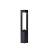 Lampes De Pelouse 10W Led Jardin Lumière Extérieure En Aluminium Voie Paysage Éclairage Cour Villa Prairie Route Bollards Lumières Noir Dro Dh8Ho