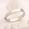 Europa Amerika Modestil Armband Dam Armband Lyx Designer Smycken 18K Guldpläterad Rostfritt stål Bröllopsälskare Present Armband Partihandel S291