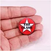 Pins Brooches The Clash Brooch British Punk Rock Band Badge Schoolbag Accessories Pin Drop Delivery Jewelry Dhlq2