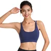Yoga Outfit Fitness Woman High Impact Push Up Shockproof Wireless Nylon Comfy Gym Running Workout Active Wear Sport Bra Tops Plus Size XXL