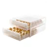 Storage Bottles Selling Egg Container 2-Layer 60 Grids Holder For Refrigerator Kitchen