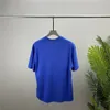 2023 Summer Mens Designer T Shirt Casual Man Damska TEES Z literami Drukuj krótkie rękawy