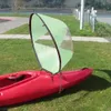 Kajakzubehör Faltbares Kajakboot Windsegel Sommer Surfen Downwind Paddel Rudern Fenster Bootszubehör 230503