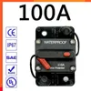 Nieuw 2022 Brand 30A-300a Ampere stroomonderbreker Reset 12-48 Volt Direct Flow Power Voertuig Schip Vios Moeilijke luidspreker