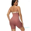 2023-Femmes Shapers Sous-Vêtements Taille Rassembler Non-Marquant Sling One-Piece Abdomen Forme Pantalon Sans Couture Haute-Élastique Leggings Minceur