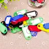 Porte-clés 30 pièces en plastique coloré porte-clés chaîne signe bagages accessoires