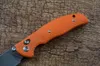 Kniv Ystart Jin02 Axial Folding Knife D2 Satin Blade Ball Bearing Washer G10 Handle 3 Färger Hunting EDC Outdoor Pocket Knife