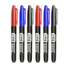 Marqueurs 3 pcsSet stylo permanent encre étanche pointe fine noir bleu rouge huile 15mm bout rond stylos de couleur 230503