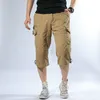 Heren shorts Cargo Shorts mannen camouflage zomer katoen casual mannen korte broek merk kleding comfortabel camo mannen vracht shorts 230504