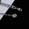 Top Silver Chokers Chaîne Collier Bracelet lettres pour Femme Homme Amoureux Créateur De Mode Collier Chaînes Fourniture De Bijoux