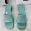 Luxury women sandals slippers High heel candy color Jelly Mules slippers women designer chunky high heel summer beach sandals for ladies