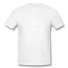 T-shirts pour hommes de haute qualité col rond 100 coton creux chevalier Tribal blanc T-shirt manches courtes