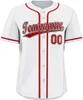 Benutzerdefiniertes Herren-Baseball-Jersey-Button-Down-Shirt Genähte Namensnummer Sportuniform für Frauen Jugend Plus Größe Sport-Button-Shirts Peronalisierter individueller Name