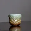 Articoli per il tè Nuovo Retro Celadon Sfumatura di Colore Stile Cinese Rilievo Xiangyun Tazza Master Cup Casa Fatta A Mano Tazza di Tè Tazza di Tè Kung Fu set da tè