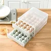 Storage Bottles Selling Egg Container 2-Layer 60 Grids Holder For Refrigerator Kitchen