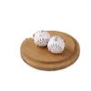 Klapetyki 12pcs softball baseball breloczek mini drewniany breling nietoperzy dla dziewcząt w zespole sportowym małe rozmiary