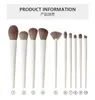 Make -upborstels Koreaanse borstel Set Eye Shadow Foundation Women Cosmetic Powder Blush Blending Beauty Make -Upt Tool