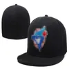 Blue Jays- Beyzbol Kapakları Gorras Bones Erkekler için Kadınlar Spor Hip Hop Kapağı Tam Kapalı Takılı Şapkalar